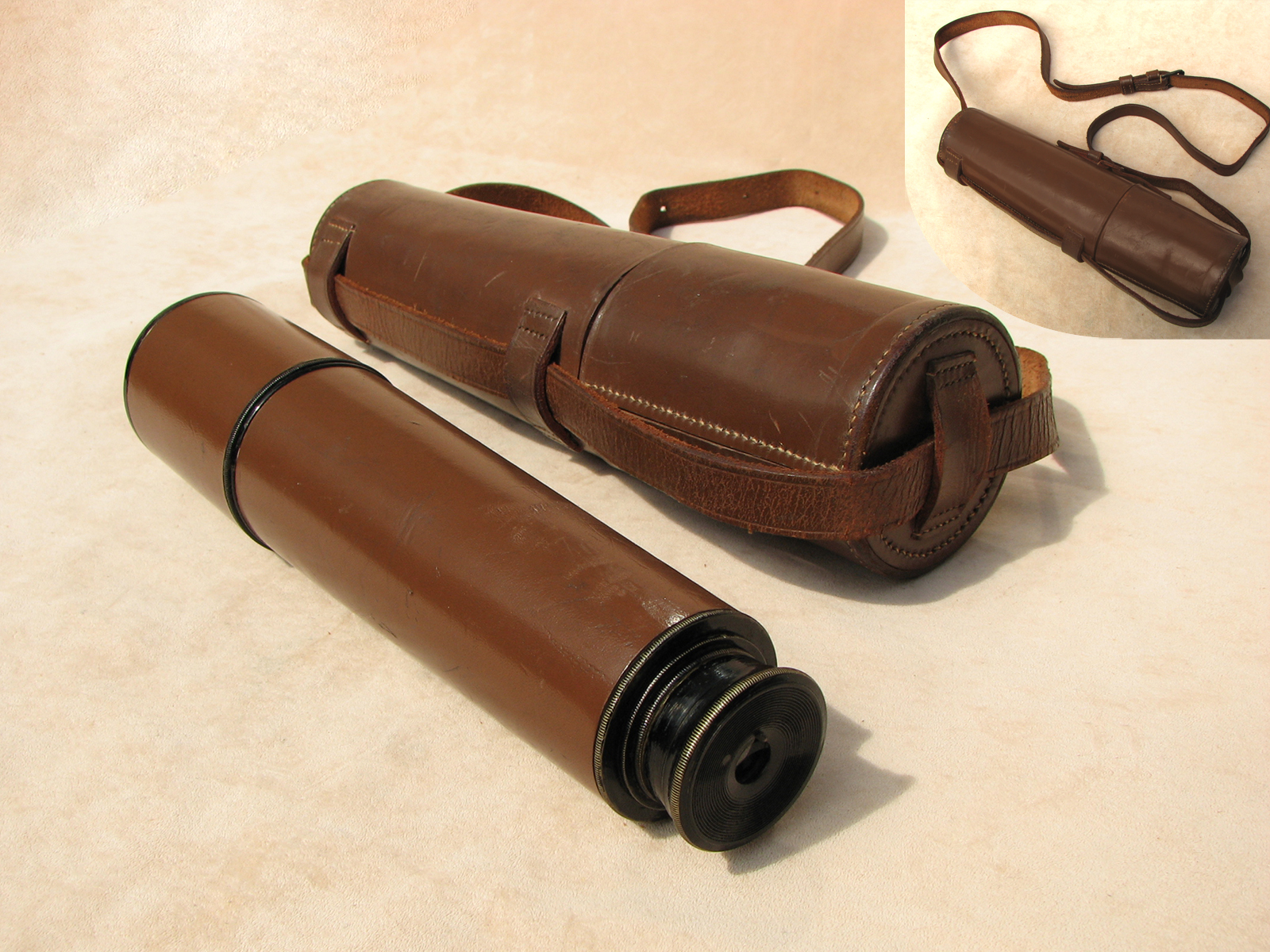 WW2 Scout Regiment field telescope by H C Ryland and Son